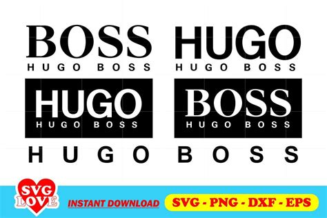 Hugo Boss Logo SVG Bundle - Gravectory