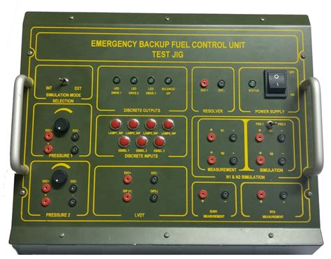 Aero Engine Fuel Control Unit Test Rig – flyvi