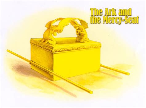 kjv+bible+illustrations+arc+of+the+covenant | Image of the Ark of the Covenant and the Mercy ...