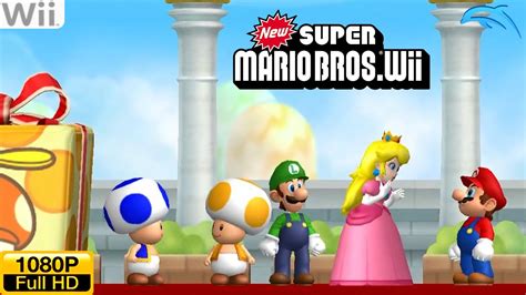 New Super Mario Bros. Wii - Wii Gameplay 1080p (Dolphin GC/Wii Emulator) - YouTube