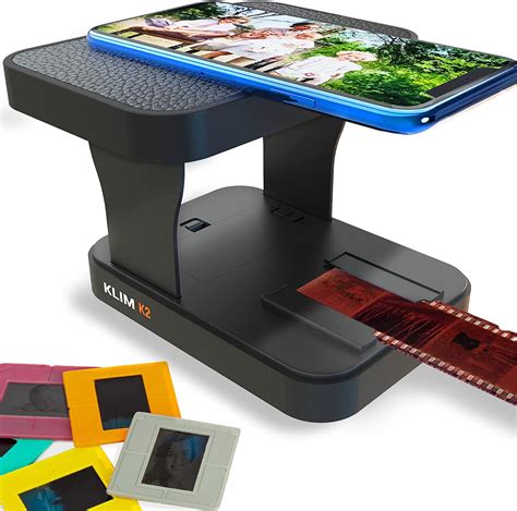 Amazon.com: KLIM K2 Mobile Film Scanner 35mm + New 2024 + Positive & Negative Scanner + Slide ...