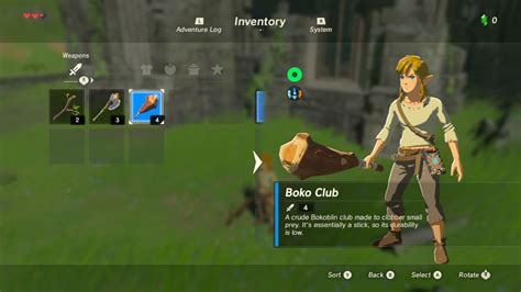 Legend of Zelda: Breath of the Wild - Weapons Guide | Drop Locations ...