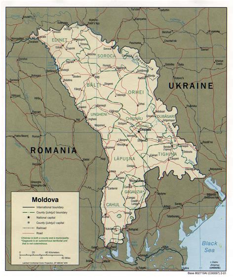 Moldova Maps | Printable Maps of Moldova for Download