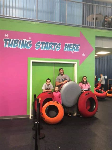 Pigeon Forge Snow: Indoor Snow Tubing Review - Kasey Trenum