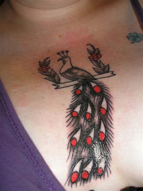 Peacock Tattoo | Finally got my Stevie Ray Vaughan Peacock t… | Mary-Kate Howarth | Flickr