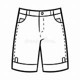 Shorts Coloring Pages sketch template