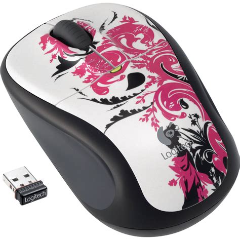 Logitech M305 Wireless Mouse - Floral Spring 910-002465 B&H