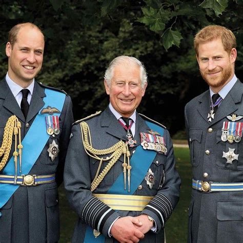 Prince Charles and His Sons Are Matching in Uniform in a Never-Before-Seen Photo — POPSUGAR ...