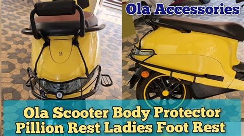 Ola Scooter All Accessories Fitting Detail Video - YouTube