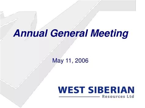 PPT - Annual General Meeting PowerPoint Presentation, free download ...