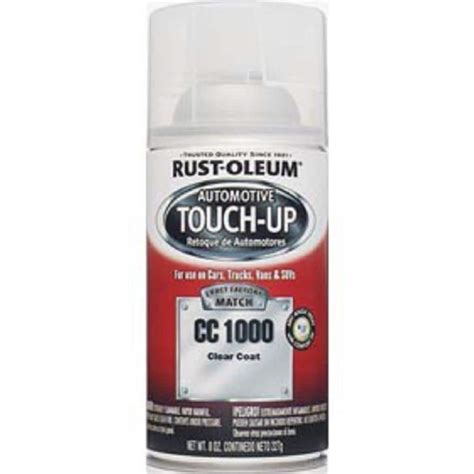 Rust-Oleum Automotive 8 oz. Clear Coat Auto Touch-Up Spray (Case of 6)-CC1000 - The Home Depot