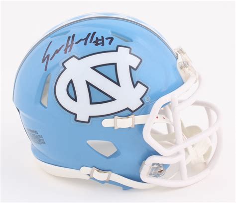 Sam Howell Signed North Carolina Tar Heels Speed Mini Helmet (Beckett) | Pristine Auction