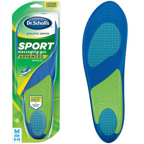 Dr. Scholl’S Sport Massaging Gel Advanced Insoles Review - WalkJogRun