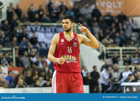 Greek Basket League Game Paok Vs Olympiacos Editorial Photography ...