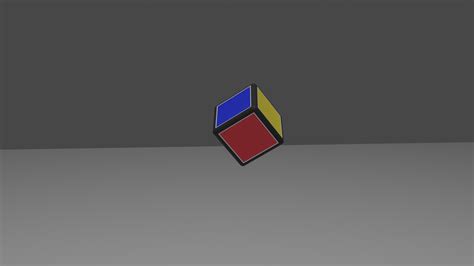 Rubiks Cube 1x1 Model - TurboSquid 2135371