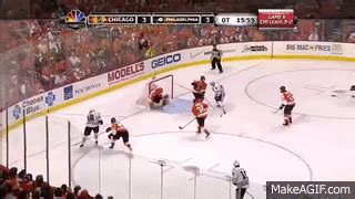 Patrick Kane Stanley Cup Winning OT Goal on Make a GIF