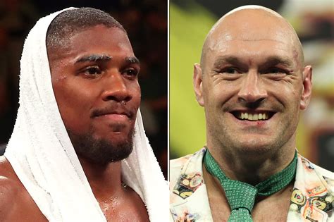 Anthony Joshua insists he and Tyson Fury don’t get enough respect as he ...