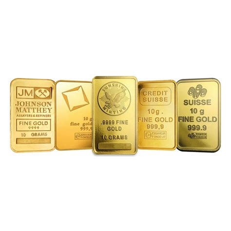 10 gram Gold Bar (Assorted) | 401Gold Inc