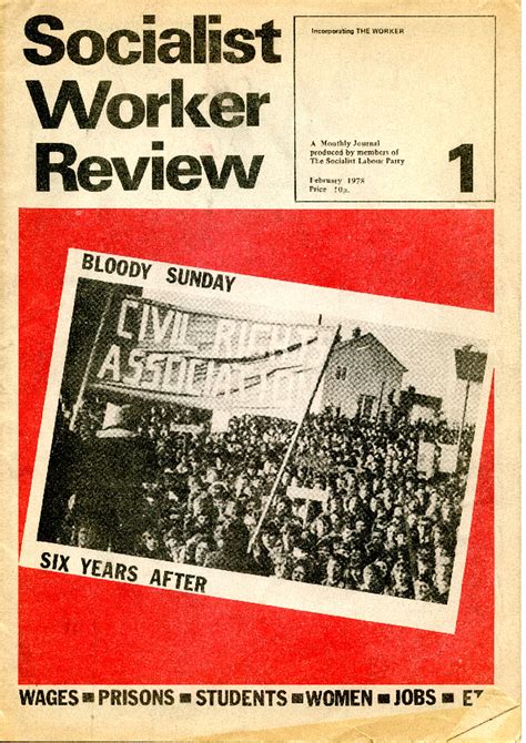 Socialist Worker Review — Publications | Irish Left Archive