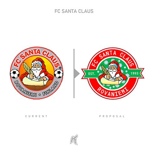 FC Santa Claus Logo Redesign