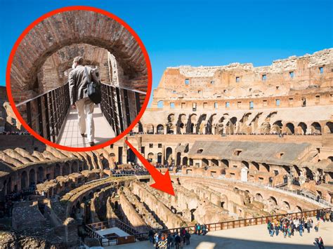 The Colosseum's hidden underground has been closed to the public for ...