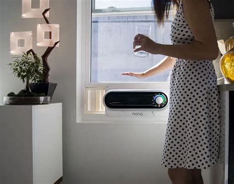 Noria : Modern Window Air Conditioner Features Slim and Compact Design - Tuvie Design