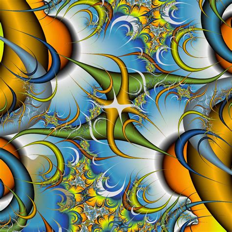 Color Fractal Image Free Stock Photo - Public Domain Pictures