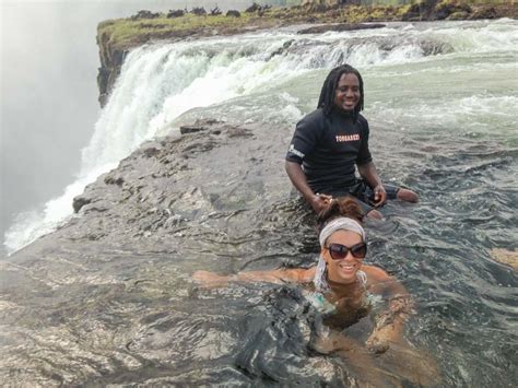 Visiting The Devil’s Pool At Victoria Falls, Zambia