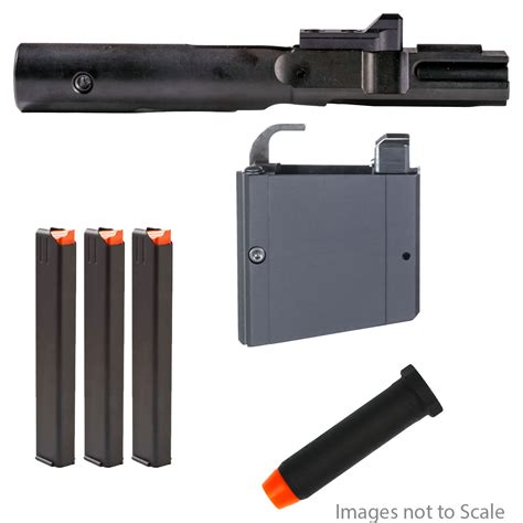 Conversion kit + Mag combo: R&D Precision Magwell Conversion Block for Colt 9mm Magazines + KAK ...