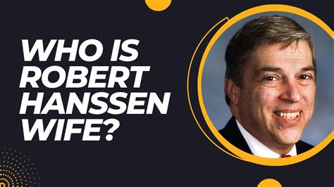 Who is Late. Robert Hanssen Wife... How Her Agent Husband Dἰed In Custody?