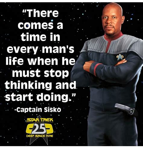 DS9 wisdom | Star trek quotes, Star trek voyager, Star trek captains