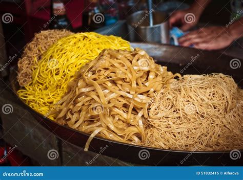 Thai street food noodles stock photo. Image of delicious - 51832416