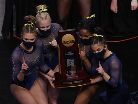 Michigan women's gymnastics wins its first national championship