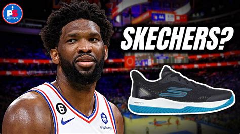 Joel Embiid Signs New Sneaker Deal with Skechers? #sixers - YouTube