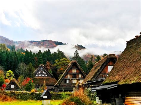 japan, shirakawa, houses Wallpaper, HD City 4K Wallpapers, Images and ...