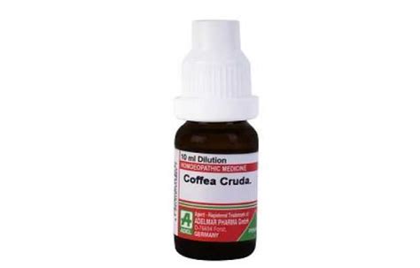 ADEL Coffea Cruda Dilution 6 CH: Uses, Price, Dosage, Side Effects ...