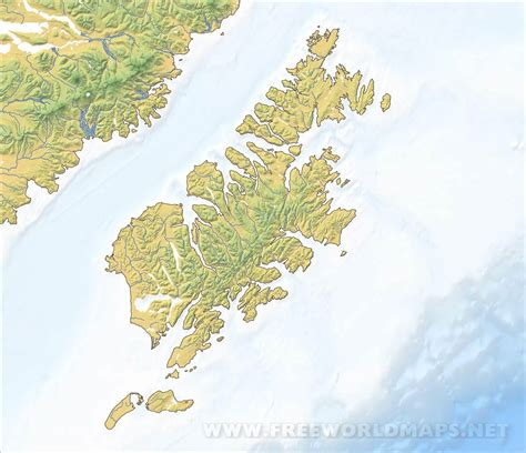 Kodiak Island maps