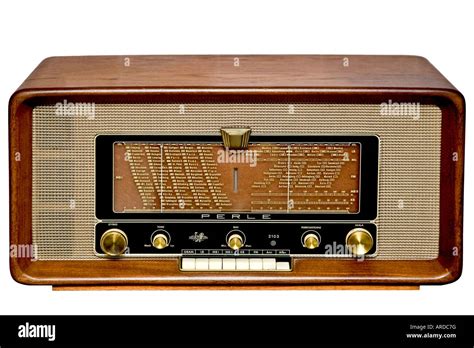 Old radio hi-res stock photography and images - Alamy