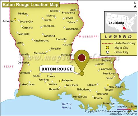 Where is Baton Rouge, Louisiana