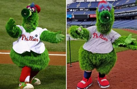 The Phillie Phanatic Got A Makeover