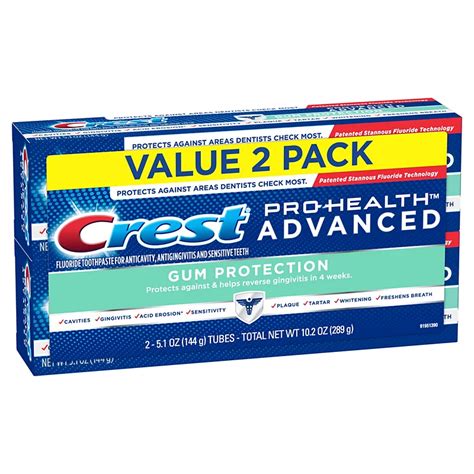 Crest Pro-Health Advanced Gum Protection Toothpaste - Shop Toothpaste ...