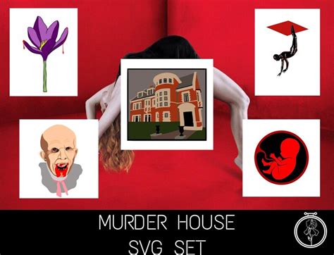 AHS Murder House SVG Set - Etsy