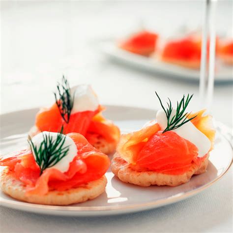 Smoked Salmon Blinis | Tapas Market in Sydney