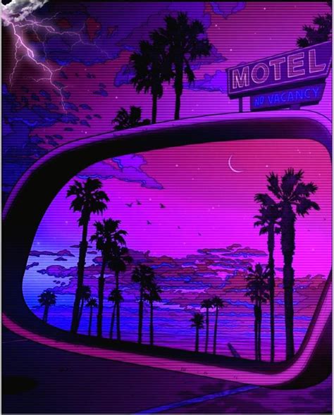 Midnight Vibes | Vaporwave Art