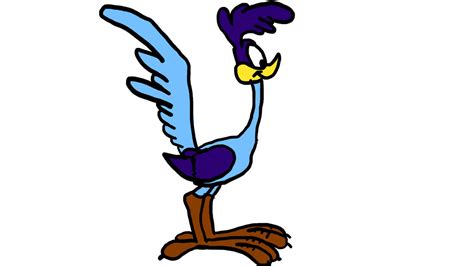 Road Runner Cartoon Drawing | Free download on ClipArtMag