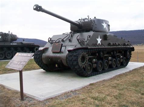 M4A3 Sherman Tank Historical Marker