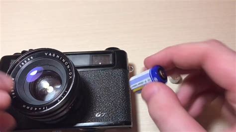 Modify Battery For Yashica Electro 35 GT Film Camera (CR2 + 2x LR44) - YouTube