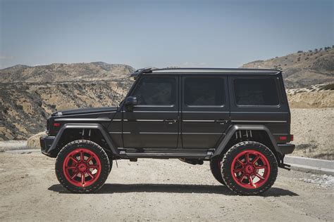 G Wagon Matte Black Red Interior - Matte Red Mercedes G Class ...