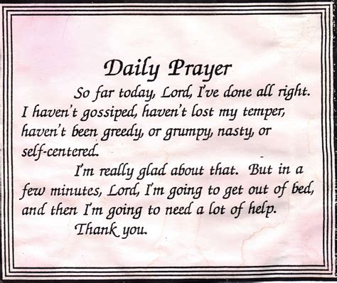 Daily Prayer Quotes. QuotesGram