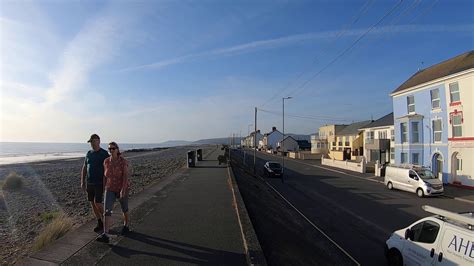 walking vid borth wales - YouTube